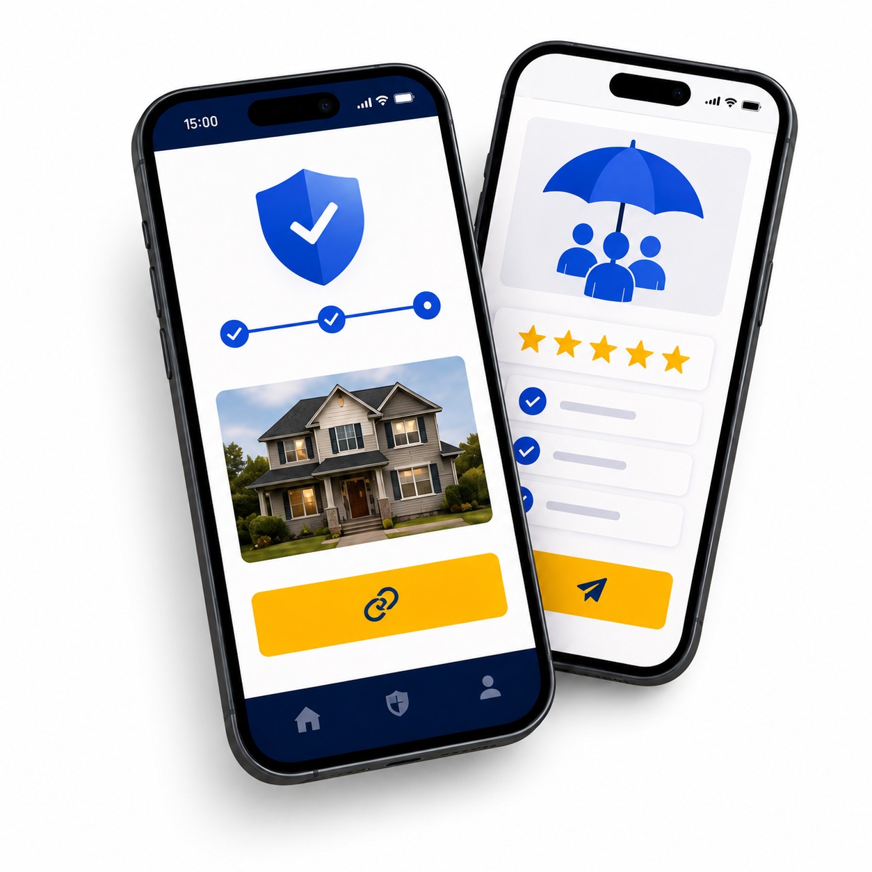 Insurance referral program example visual