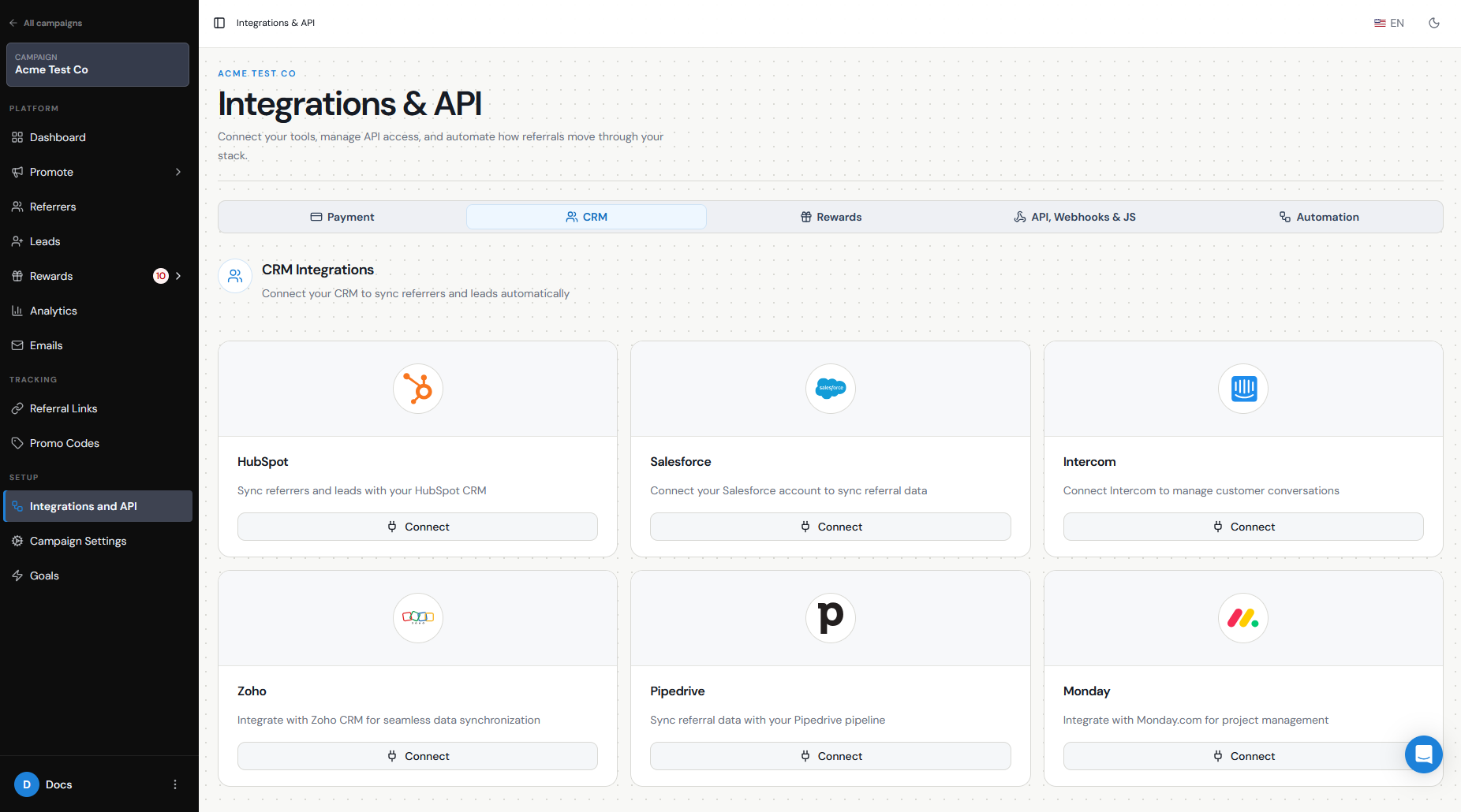 How Can I Track Referral Conversions Automatically With My CRM? screenshot 1