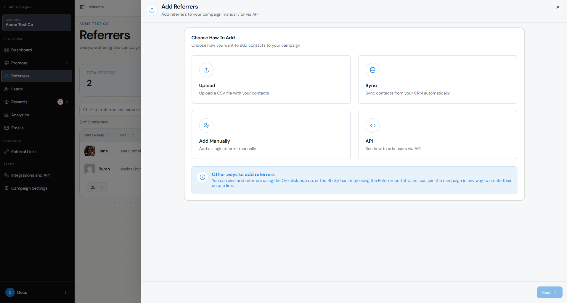 How To Setup An Affiliate Program With Referral Factory screenshot 6