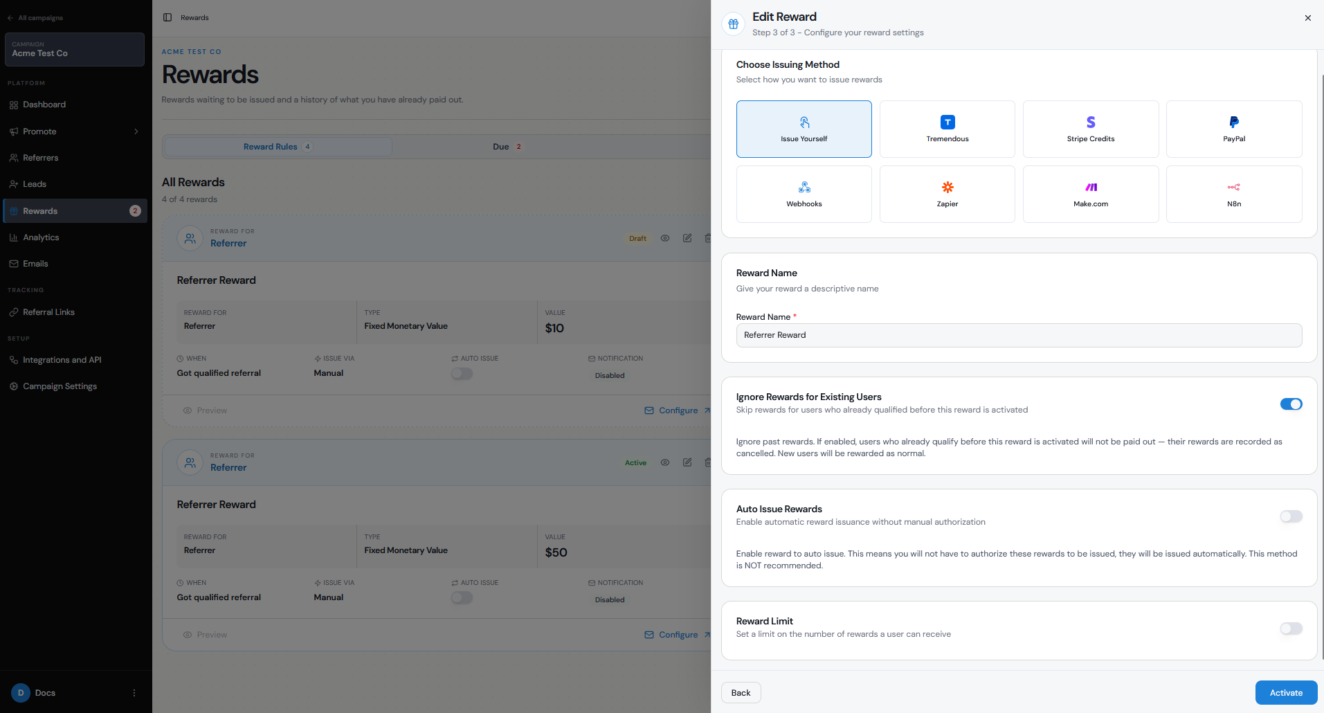 How To Setup An Affiliate Program With Referral Factory screenshot 12