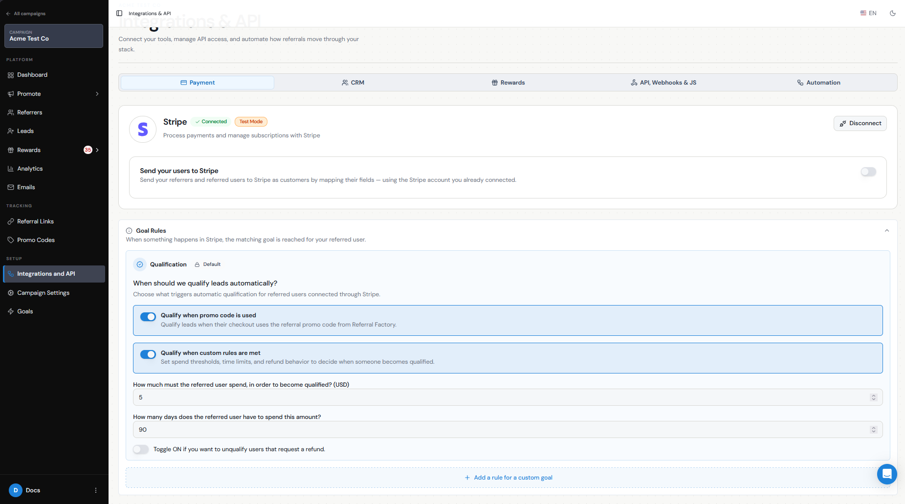 Why Isn't My Referral Factory + Stripe Integration Working?