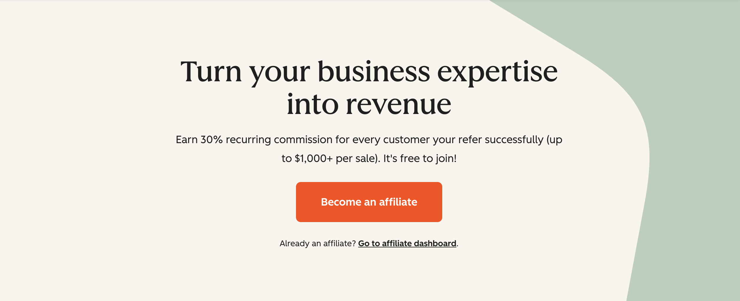 HubSpot referral program screenshot
