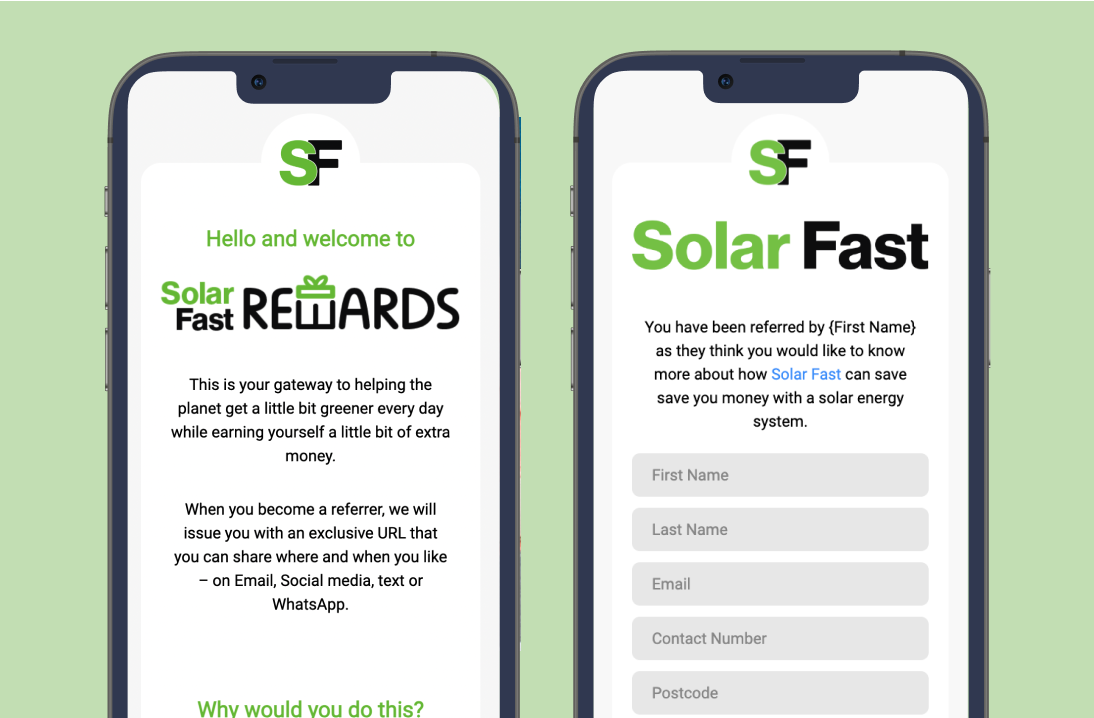 Solar Fast referral program