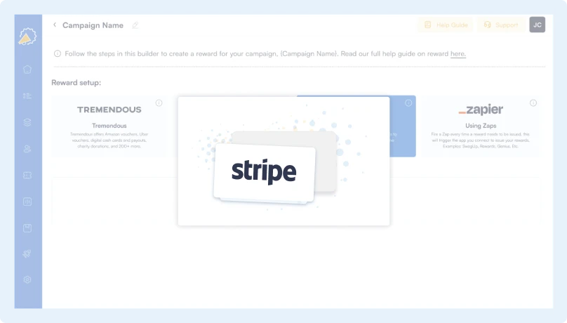 Stripe rewards as credits or coupons