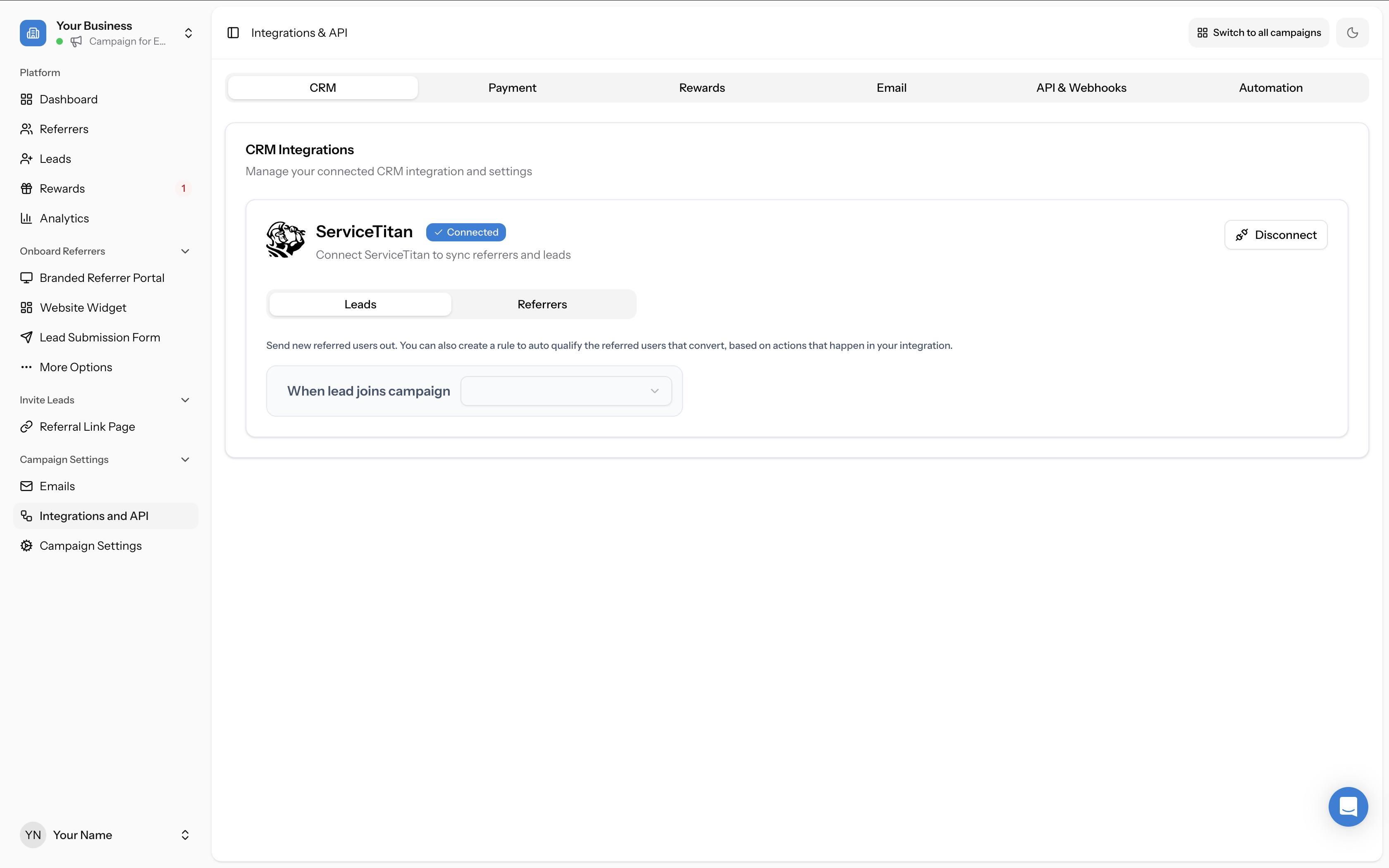 Qualification Rules section with "Select the method you want to use to qualify" dropdown showing three options