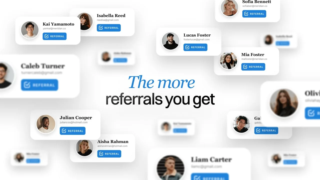 Referral Factory product video preview