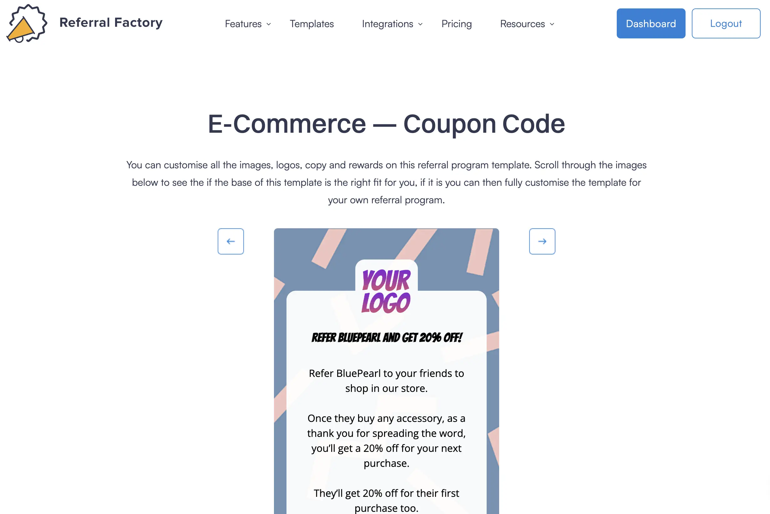 ecommerce referral program