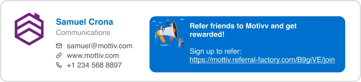 email referral program