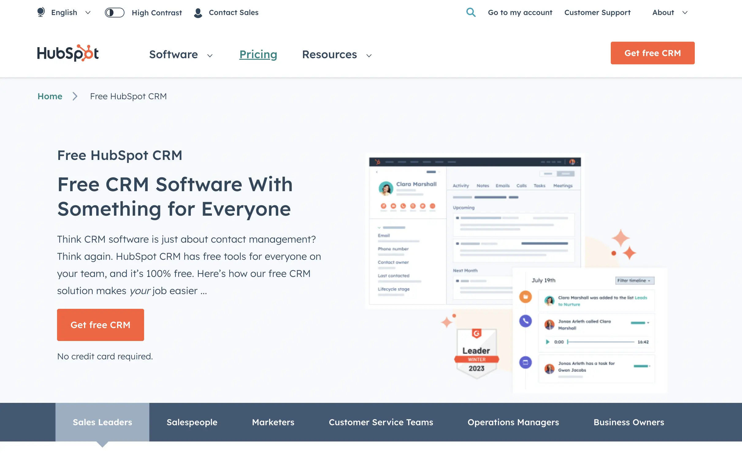 hubspot crm