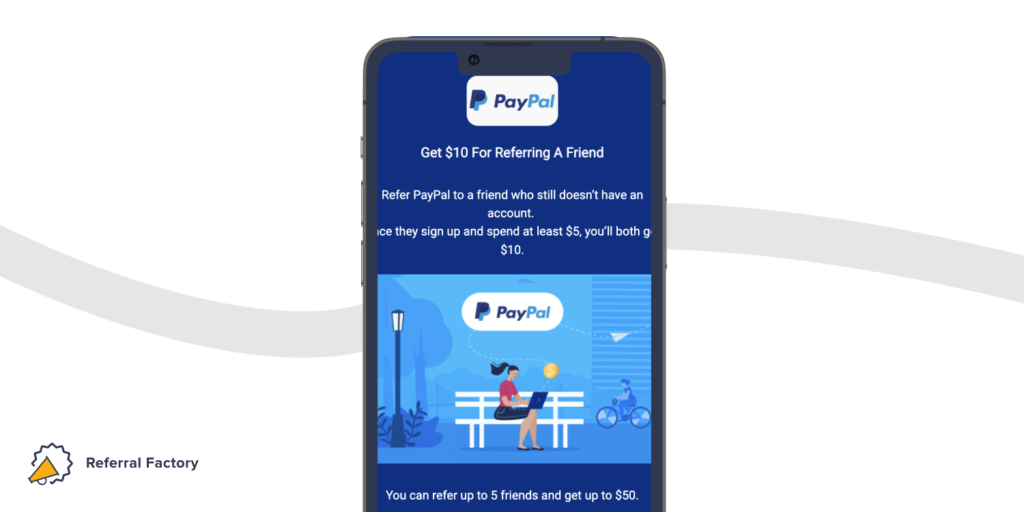 paypal referral program