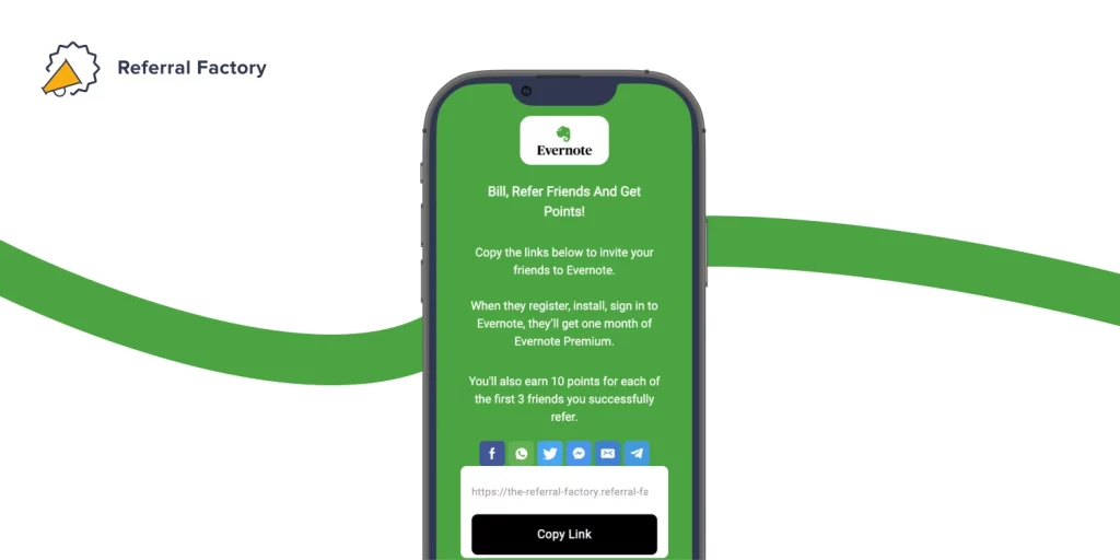 Evernote Referral Campaign