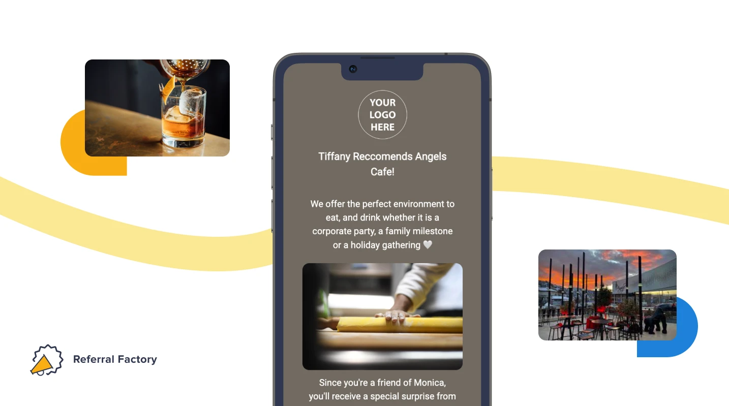 client referral program example restaurant cafe referrals