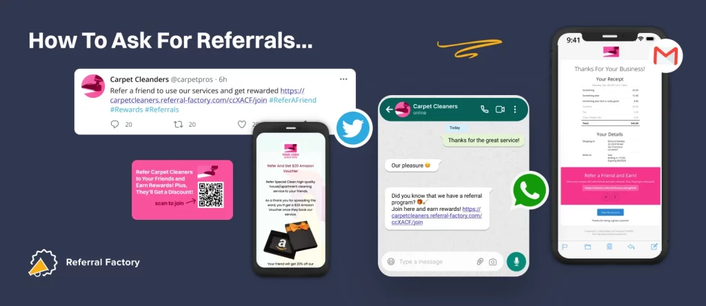 how to ask for client referrals promote your referral program strategies