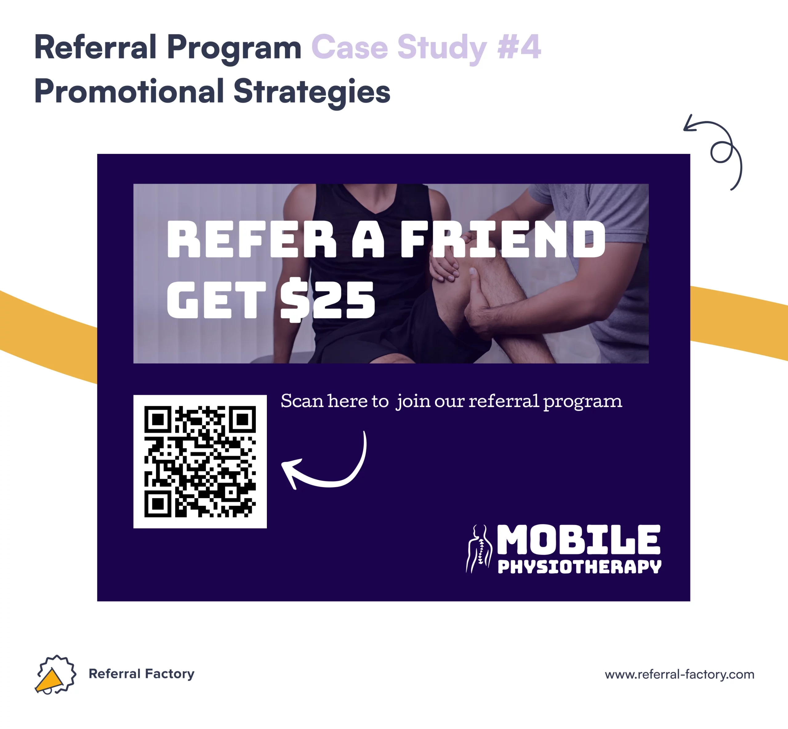referral program case study healthcare business promotional strategies referral factory