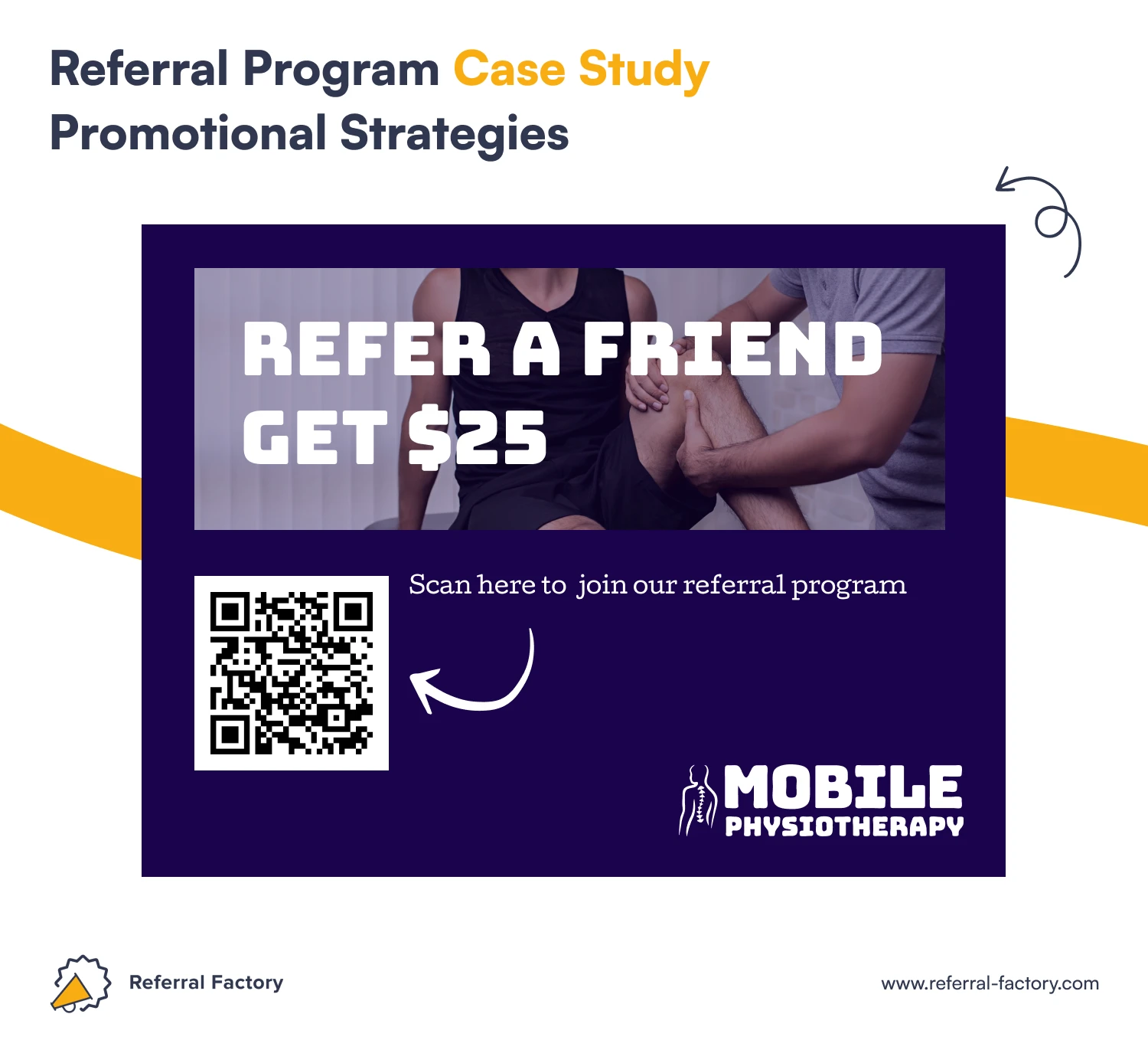 referral program flyer healthcare smb