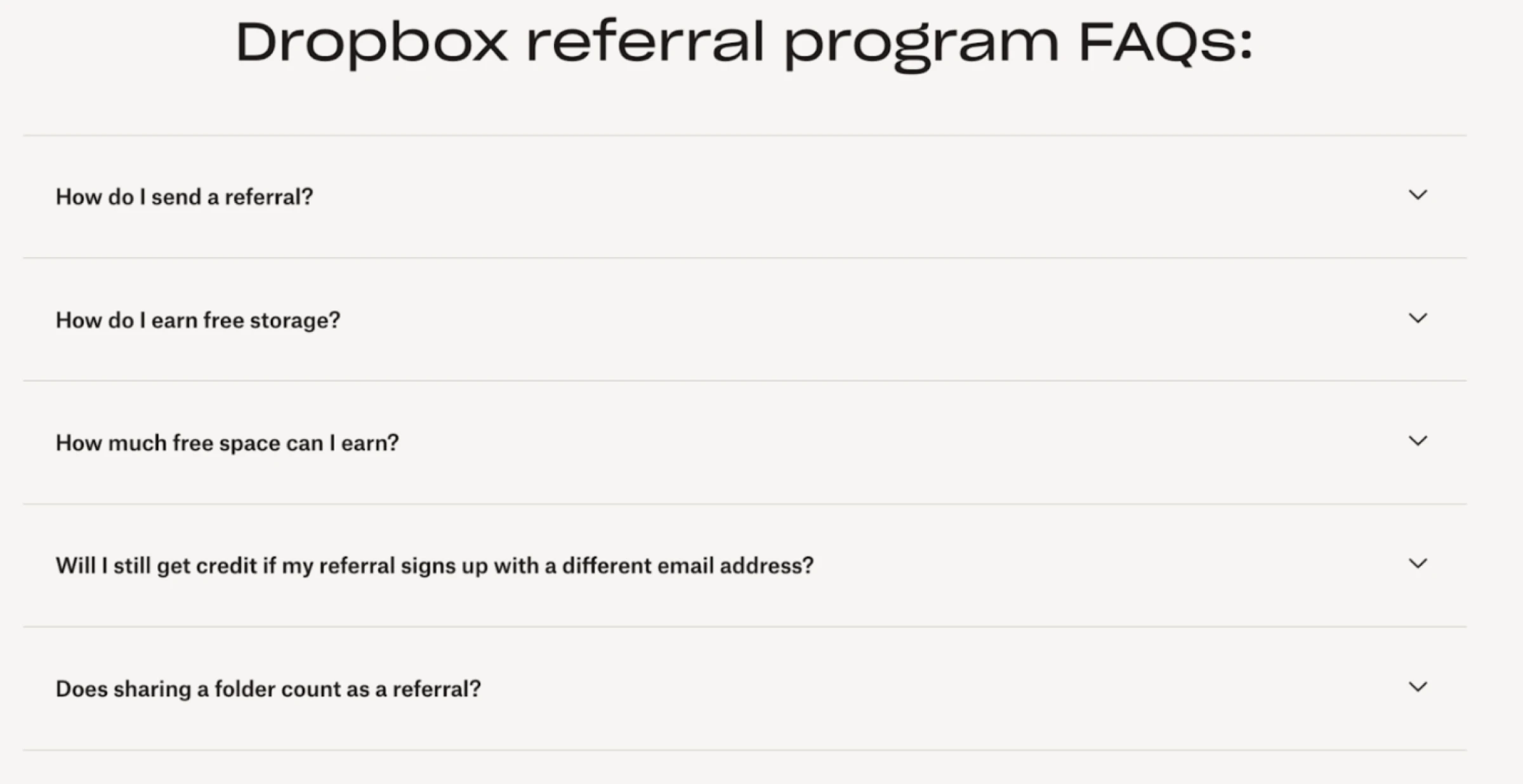 dropbox referral program example referral marketing best practices referral program faqs example