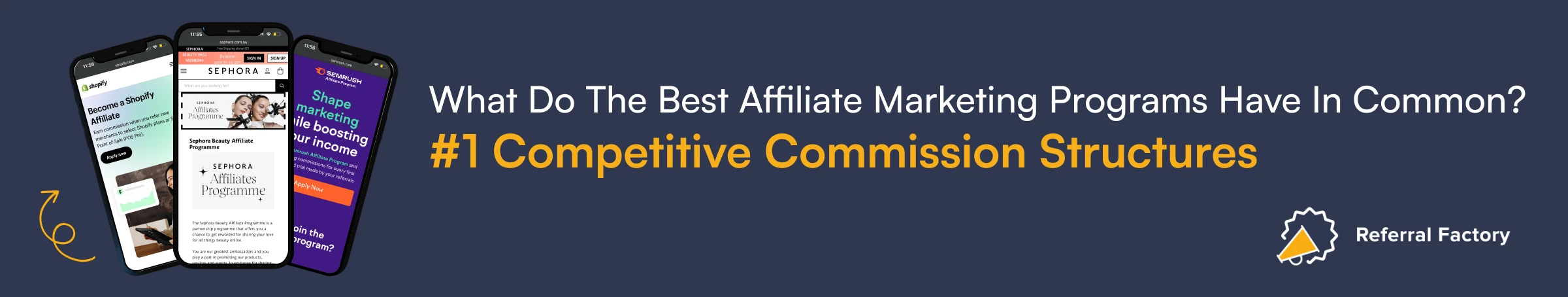 Best Affiliate Marketing Programs competitive commission structure