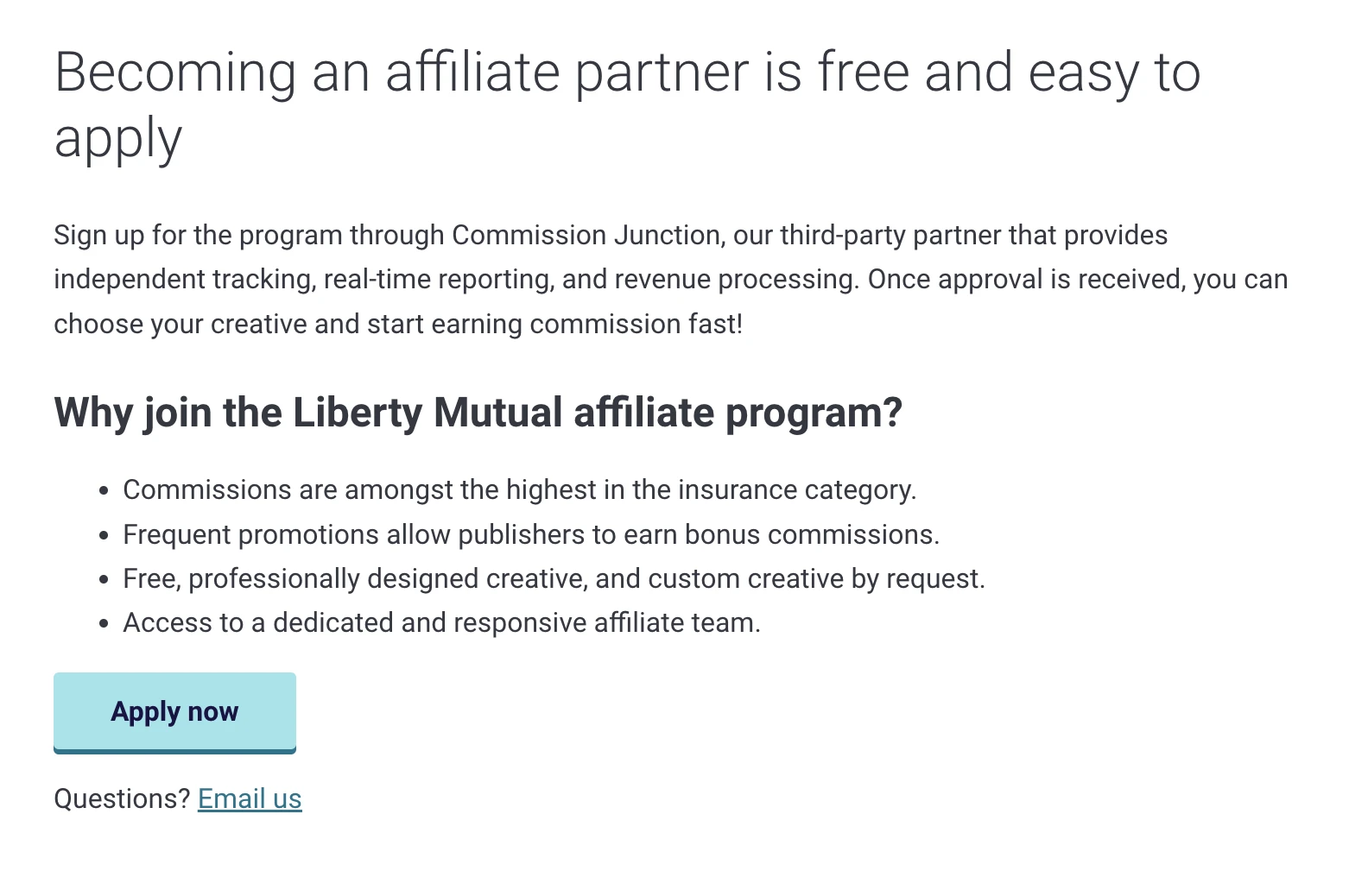 liberty mutual insurance affiliate marketing program affiliate recruitment