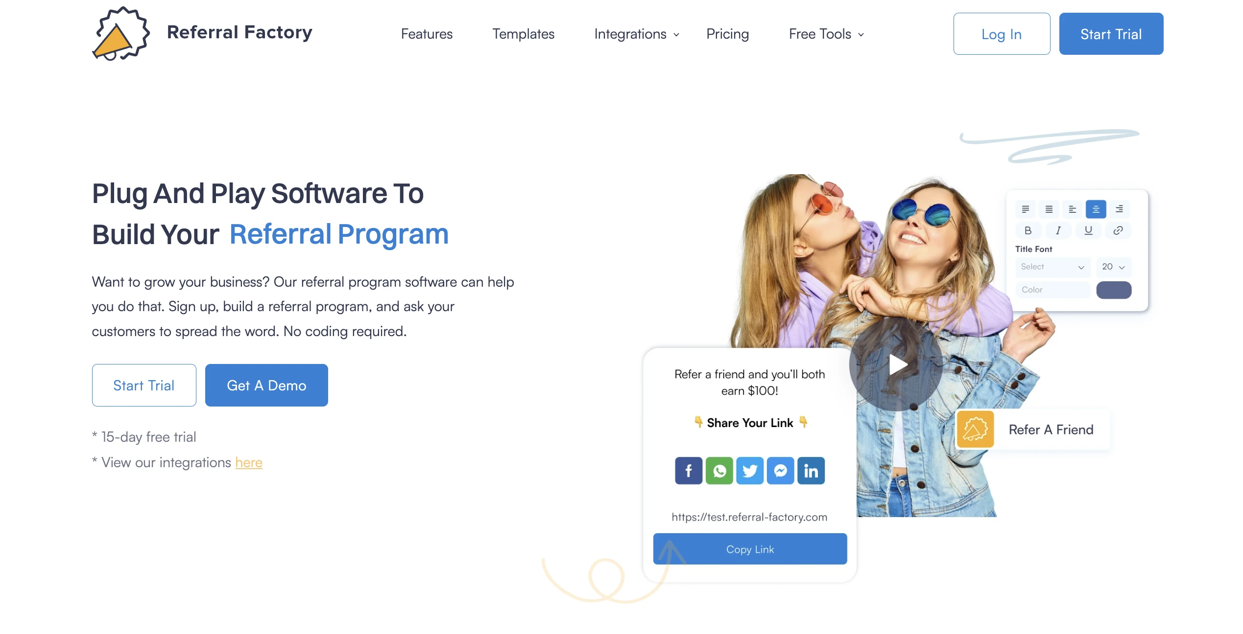 referral factory best customer advocacy software