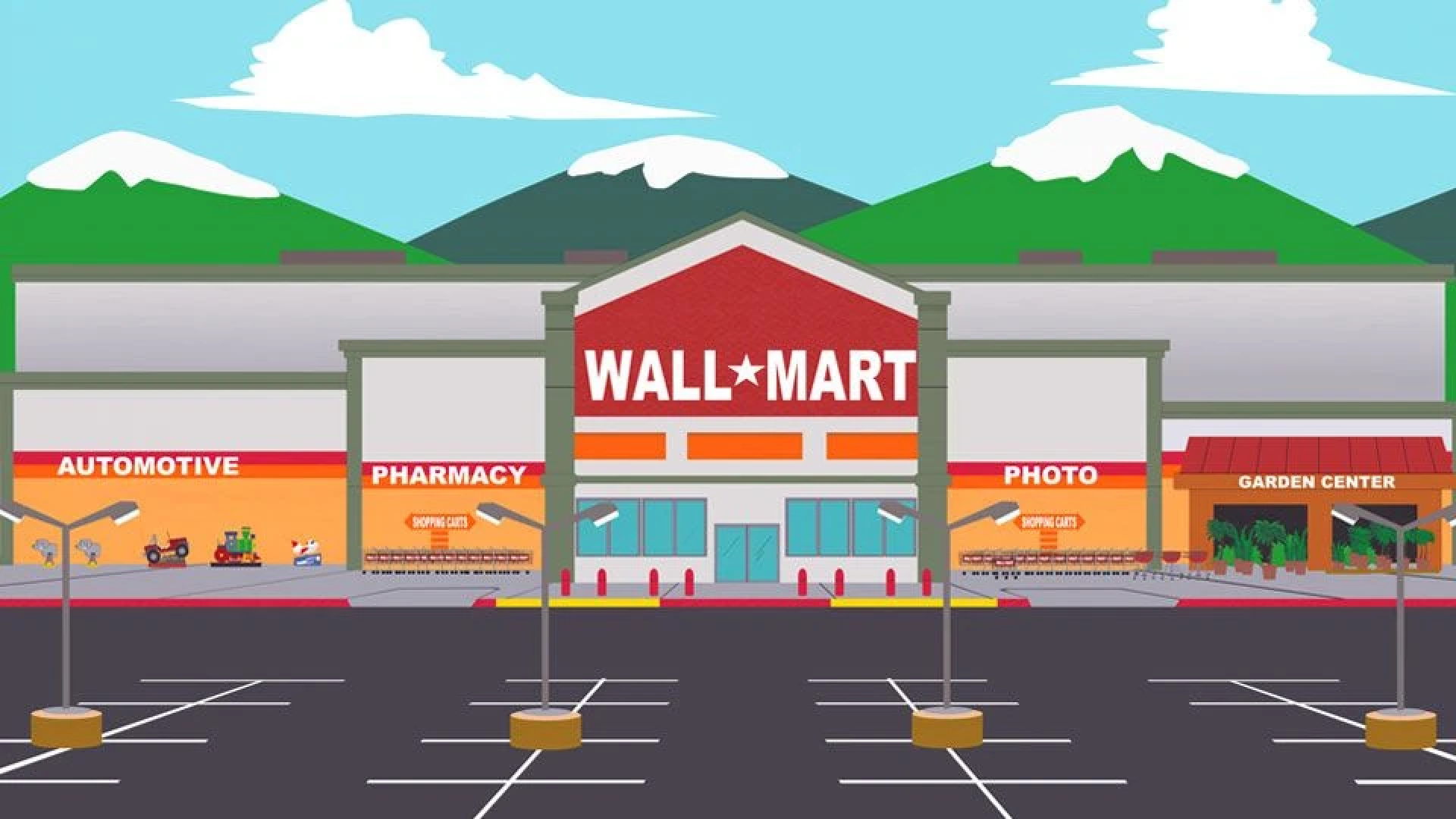 south park dedicated episode to walmart
