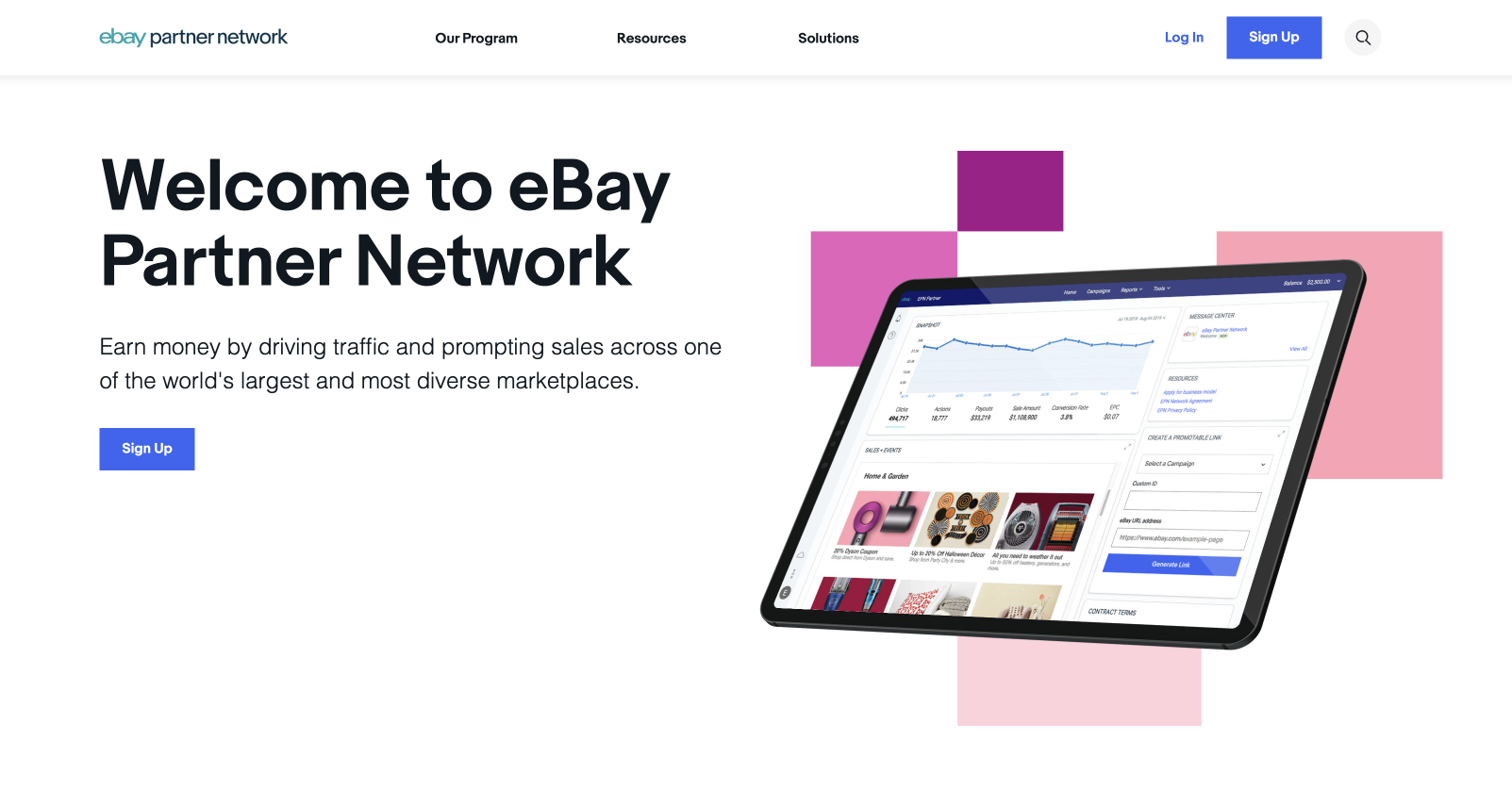 ebay partner network