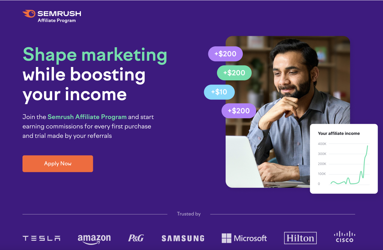 semrush affiliate program