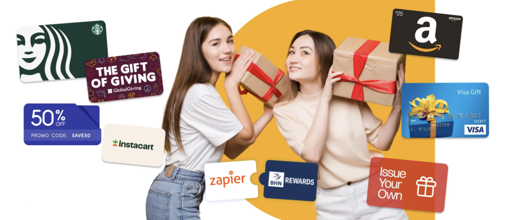 Image showing flexible rewards that the best tool to host your customer referral program offers
