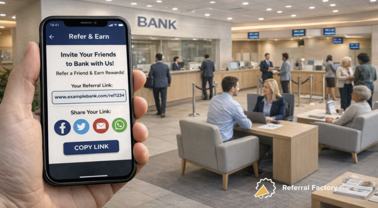 How Banks Track Referral Customers and Rewards - Referral Factory