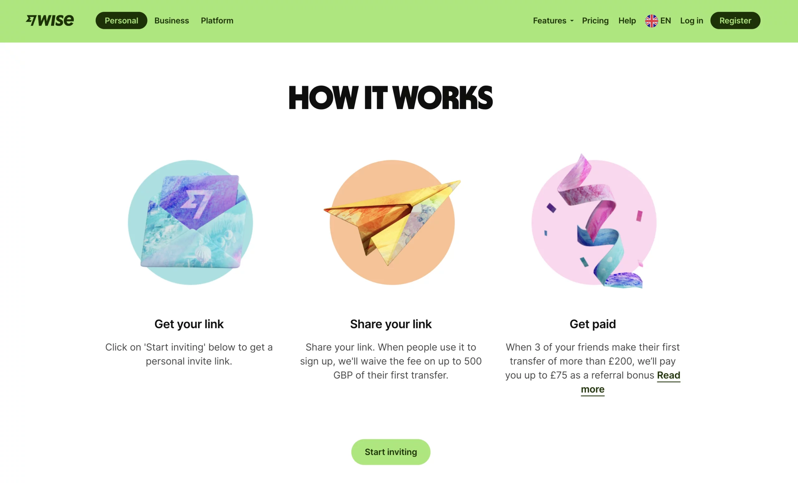 best referral program wise how it works 