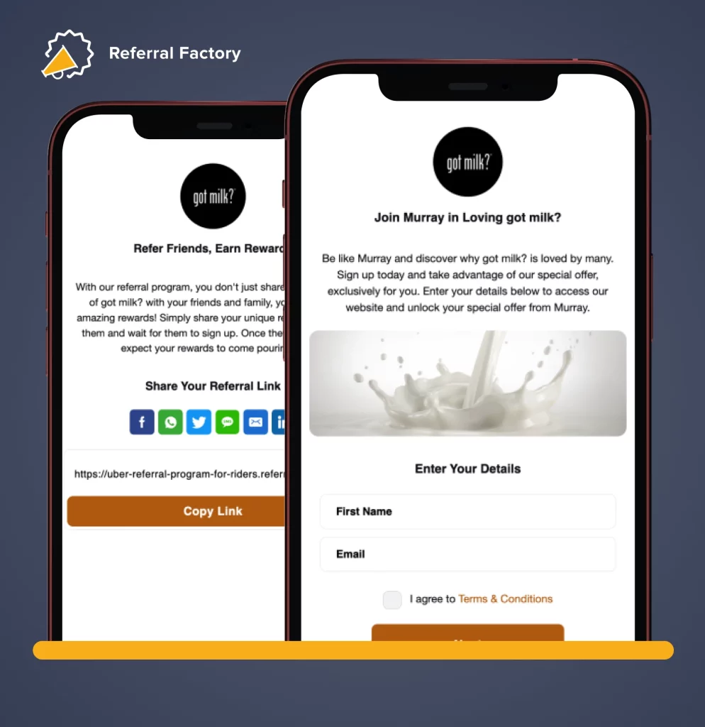 consumer referral program