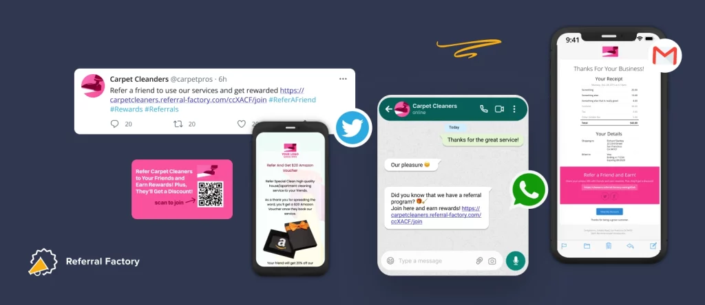 Promote your referral program