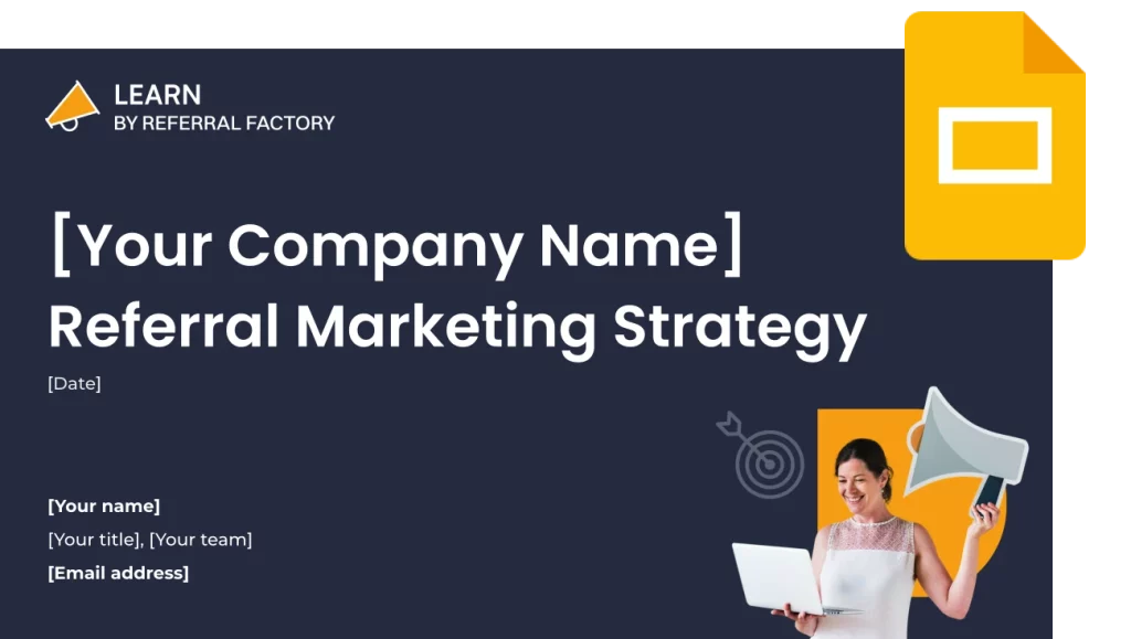 referral marketing strategy template