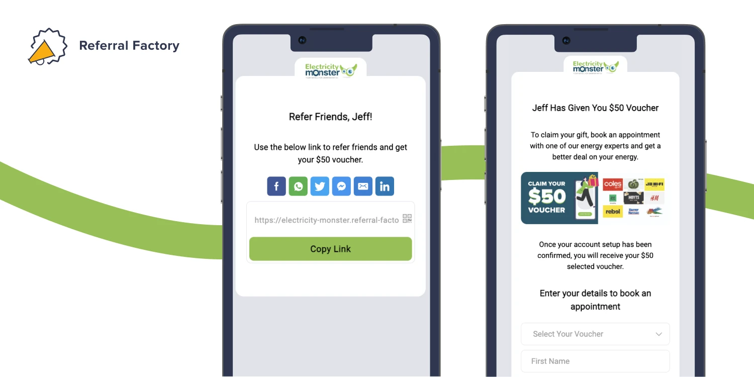 refer a friend program example energy industry