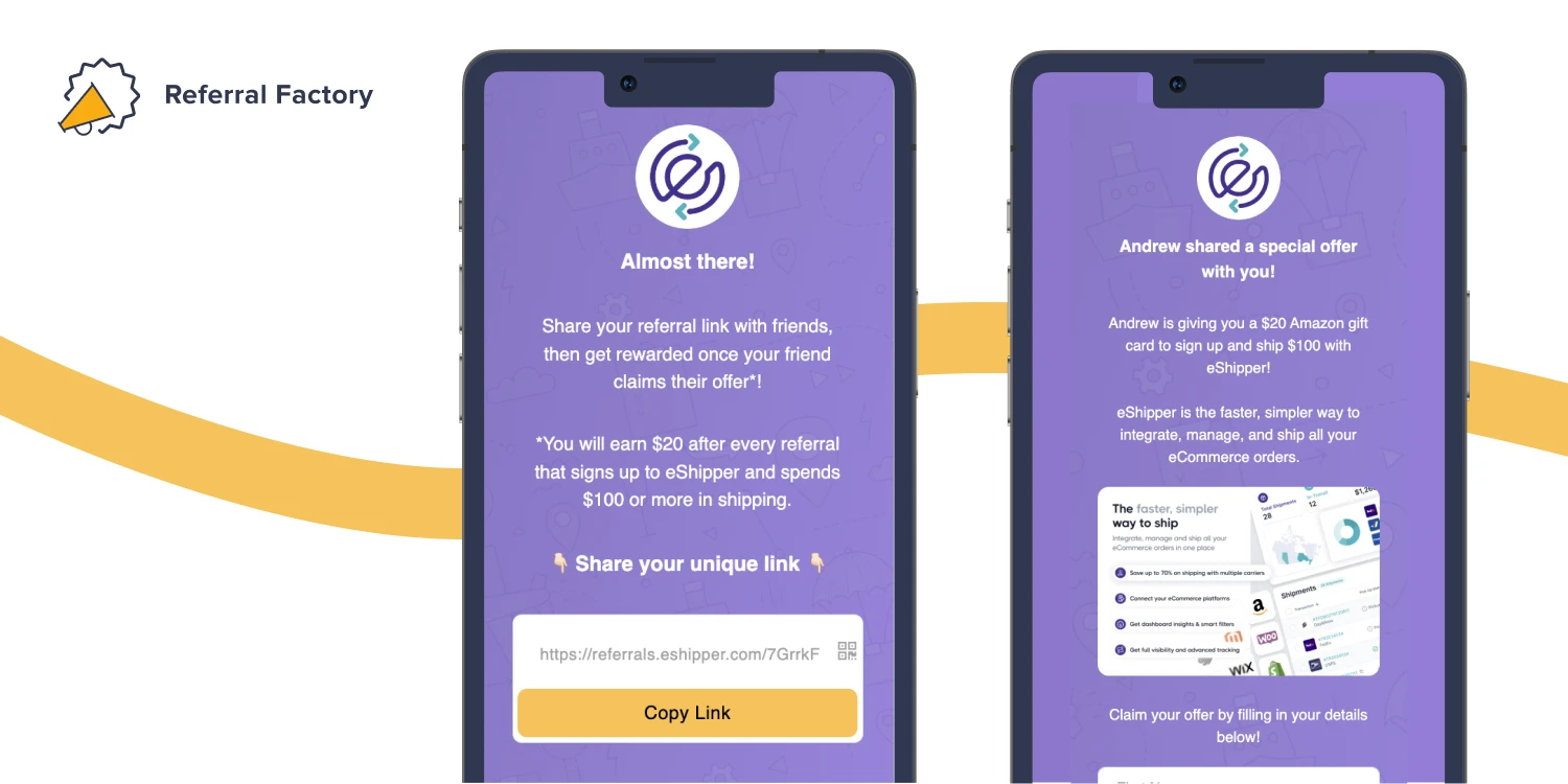 b2b refer a friend program example
