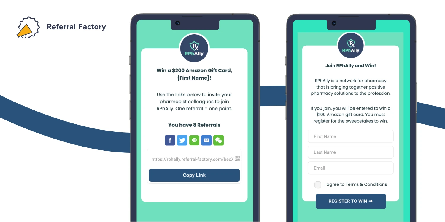 refer a friend program competition win example