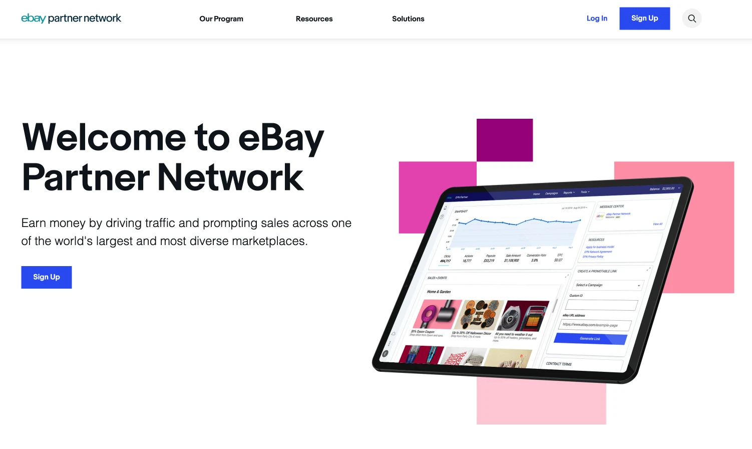 ebay affiliate program example