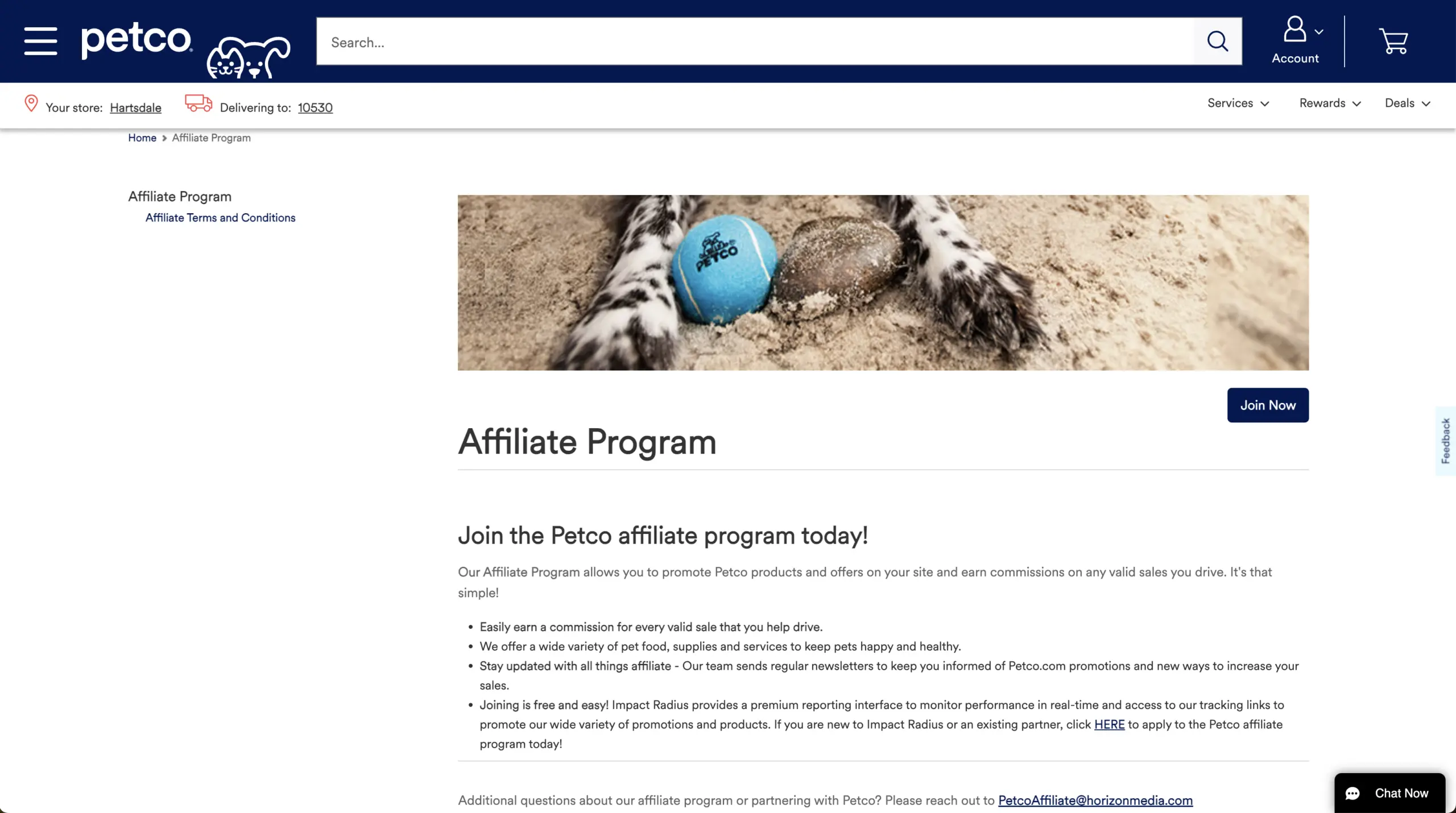 petco pet affiliate program