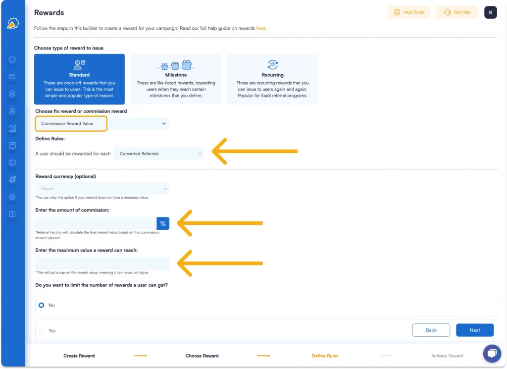 b2b software referral marketing tool referral factory