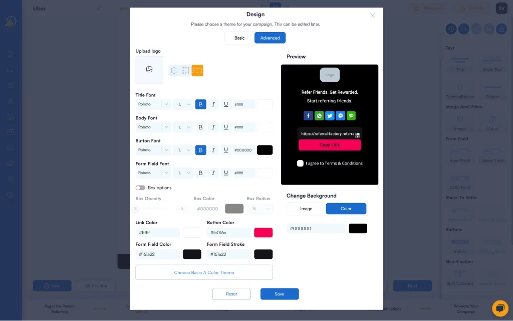 b2b referral software build a referral program custom design customize UX