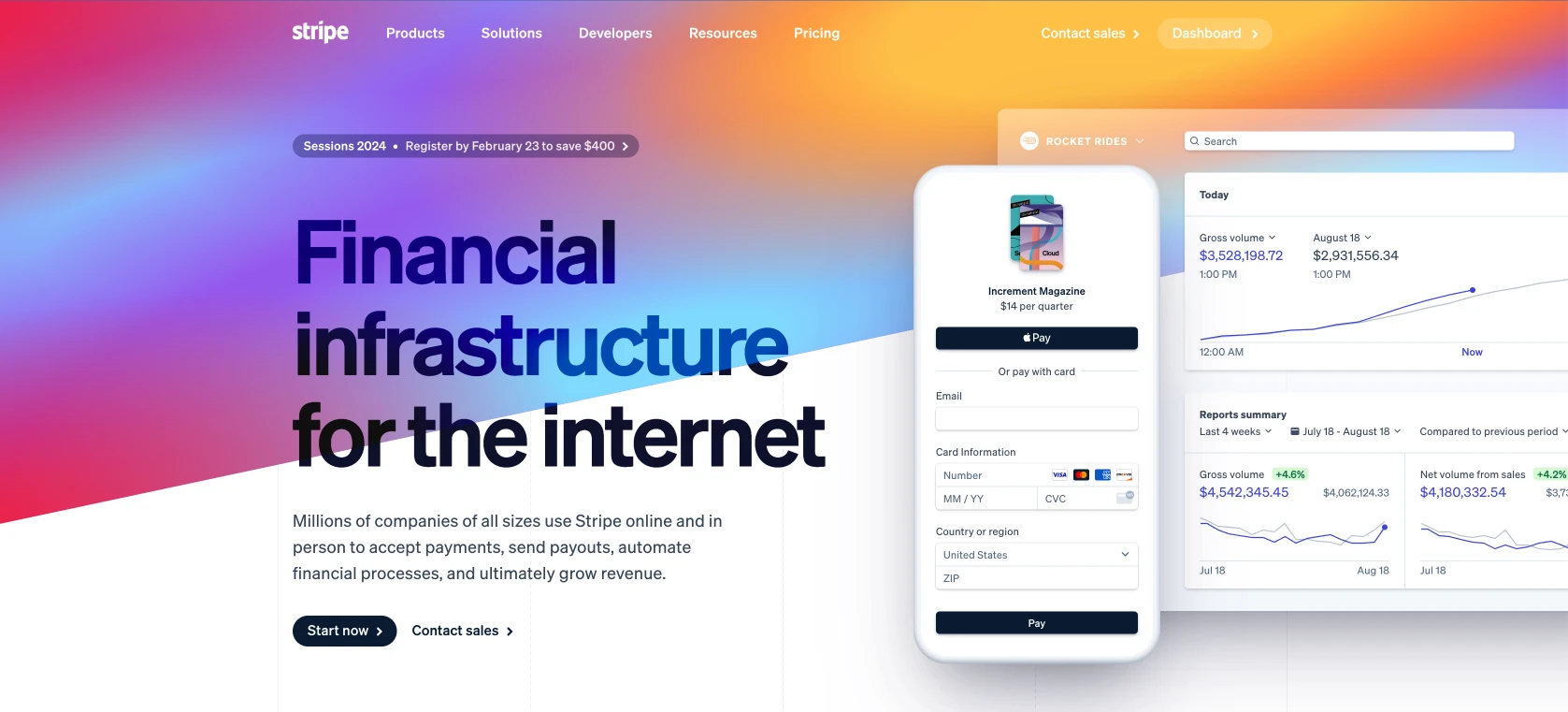 stripe financial software b2b tools automation