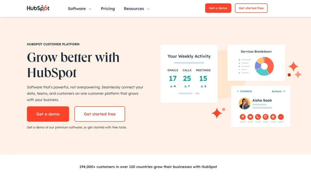 hubspot smb software automation tool customer management